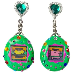 1997 Vintage Tamagotchi Charm Earrings