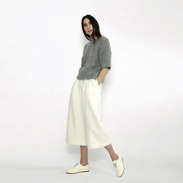 7115 By Szeki Woman Winter Skate Pants Cream