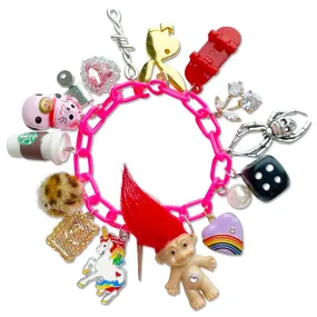 80s Kid Charm Bracelet