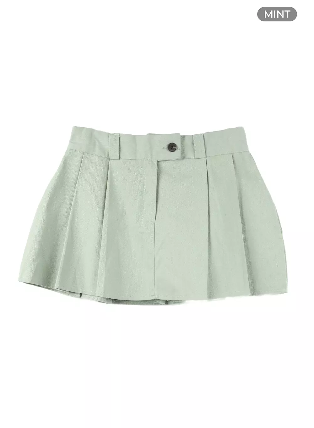 A-Line Pleated Mini Skirt OF422