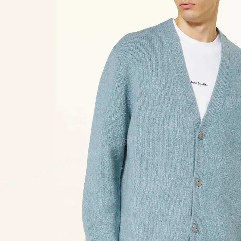 Acne Studios  |Wool Plain Cotton Designers Cardigans