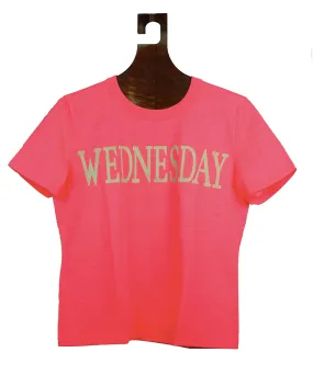 Alberta Ferretti T-shirt Wednesday rosa shocking - Tg. 42