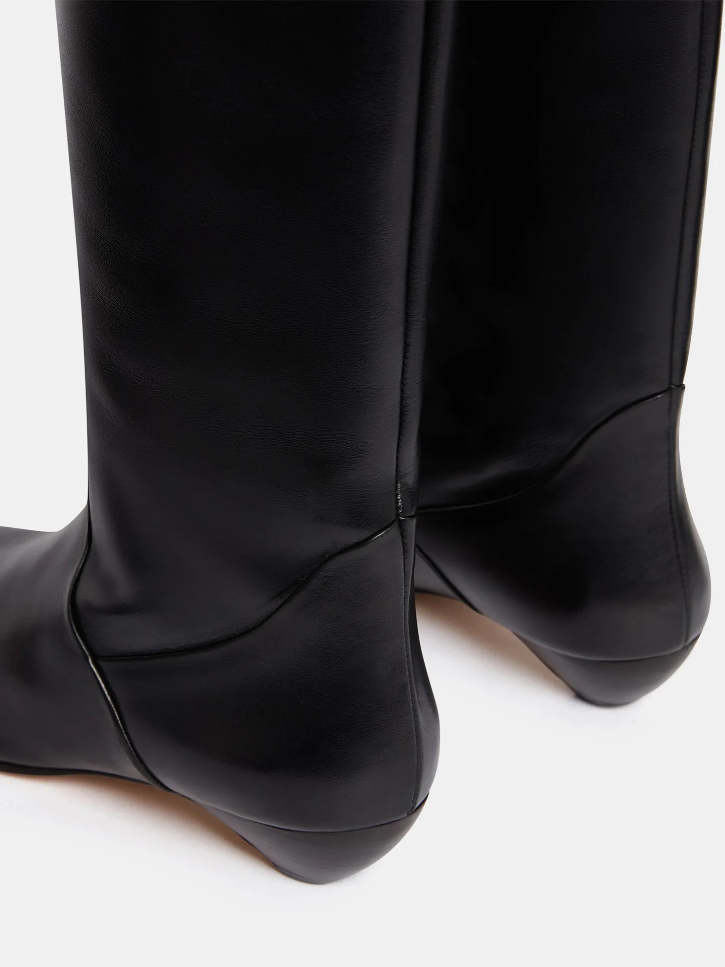 Allegra Riding Boot / Black Leather