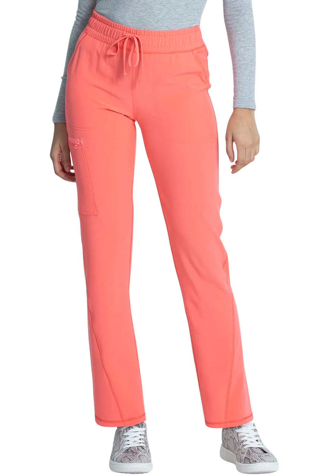 Allura Mid Rise Tapered Leg Drawstring Pants