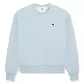 Ami Paris Ami De Coeur Sky Blue Sweatshirt