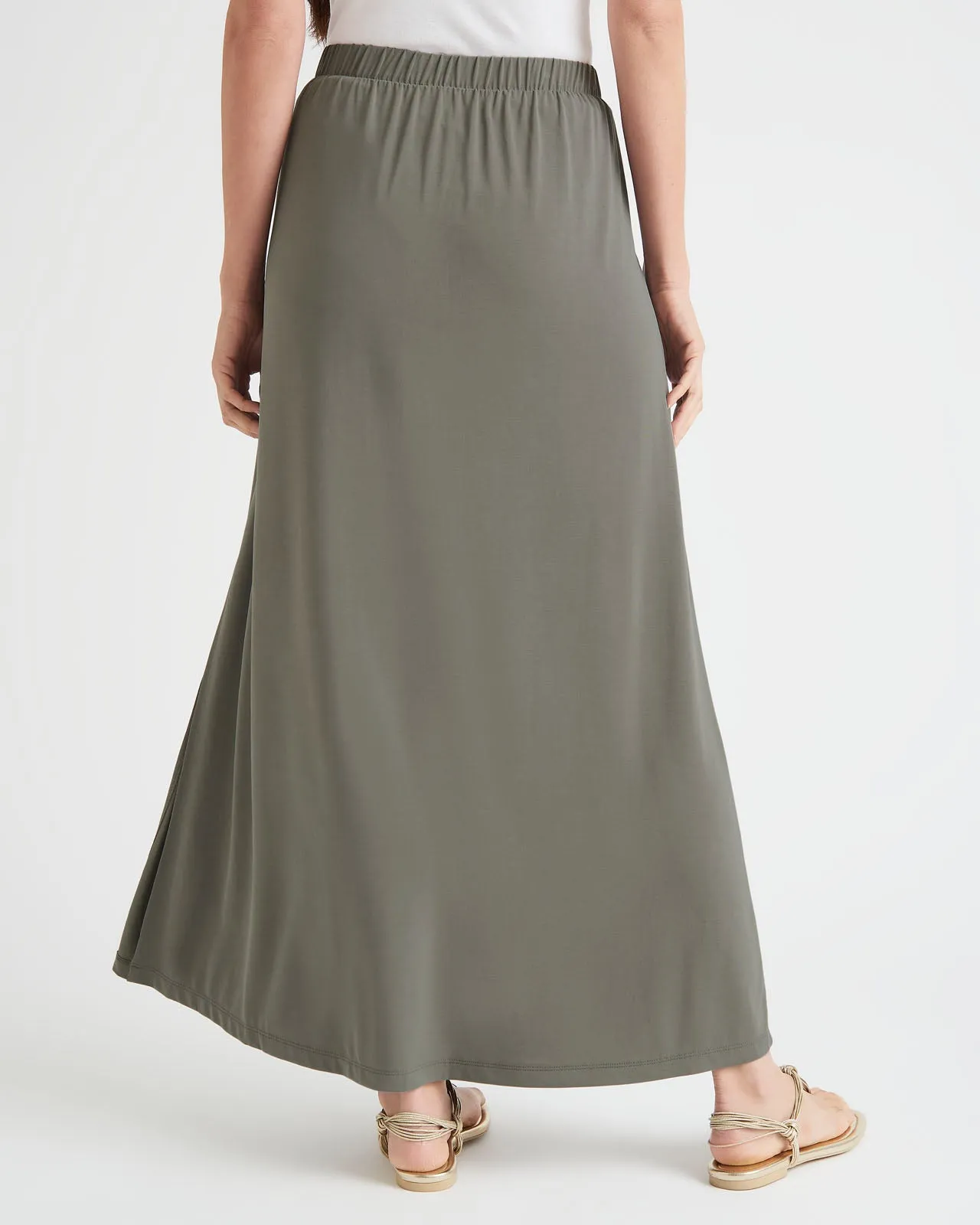 Arlo Sandwash Jersey Maxi Skirt