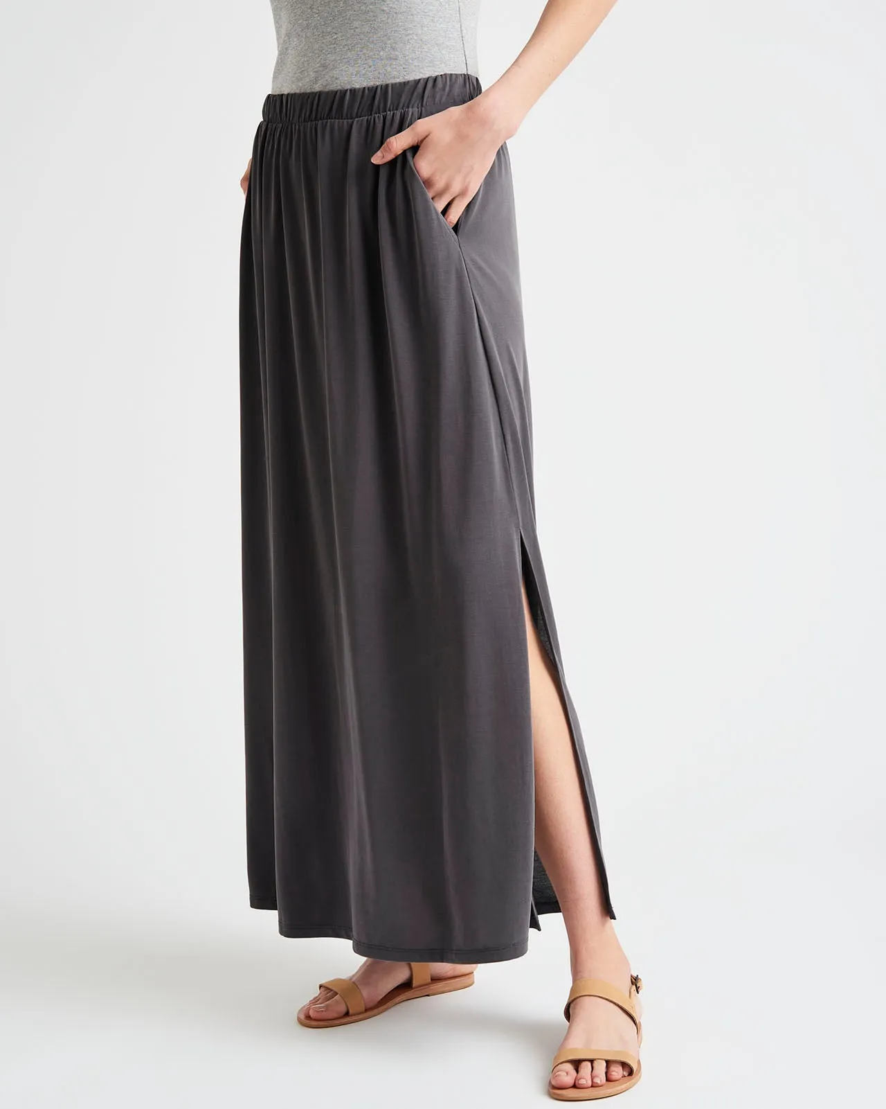 Arlo Sandwash Jersey Maxi Skirt