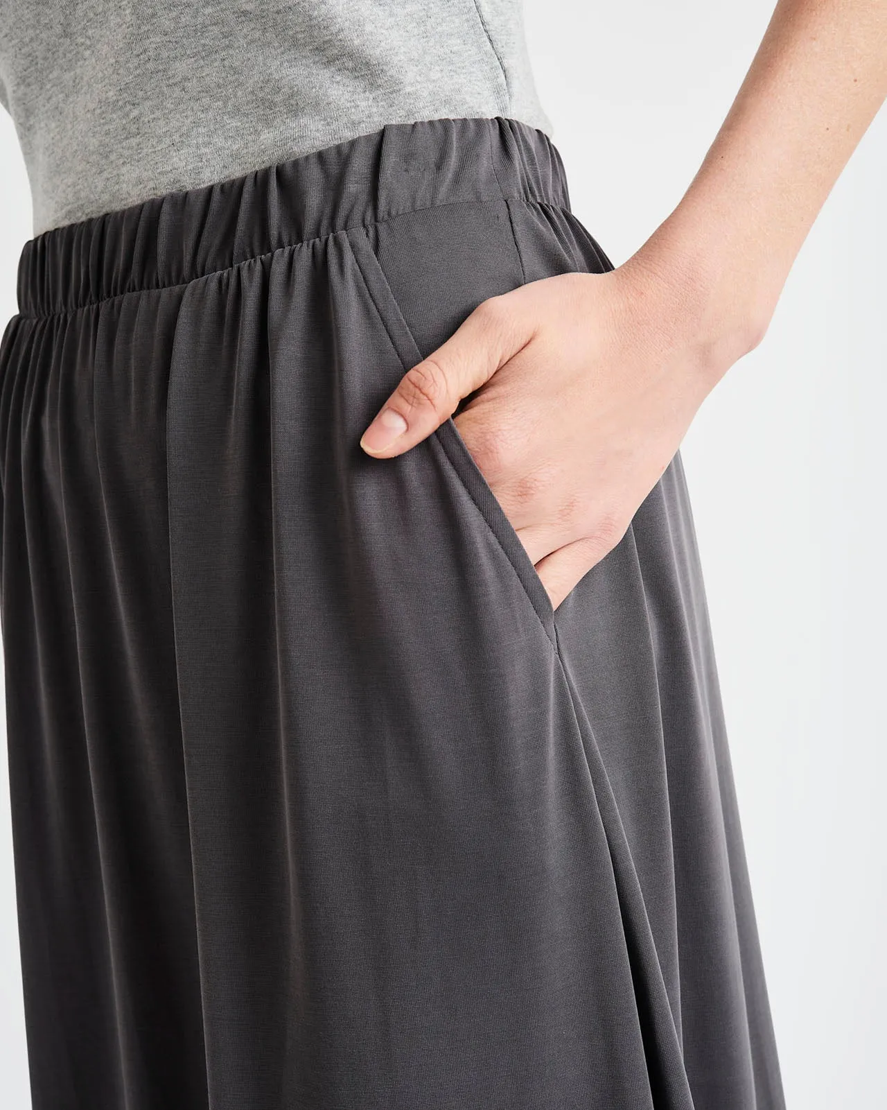 Arlo Sandwash Jersey Maxi Skirt