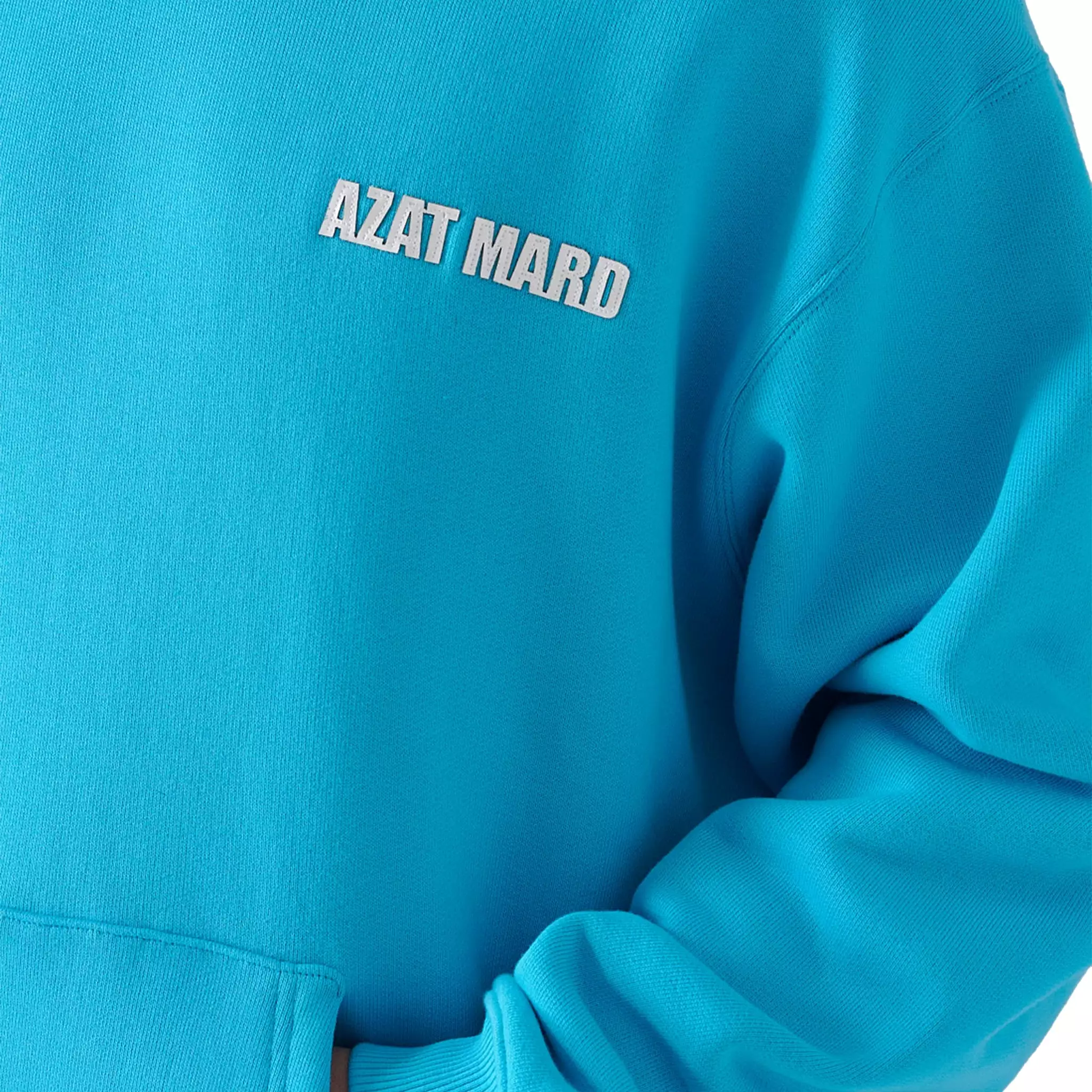 Azat Mard Turquoise Hoodie