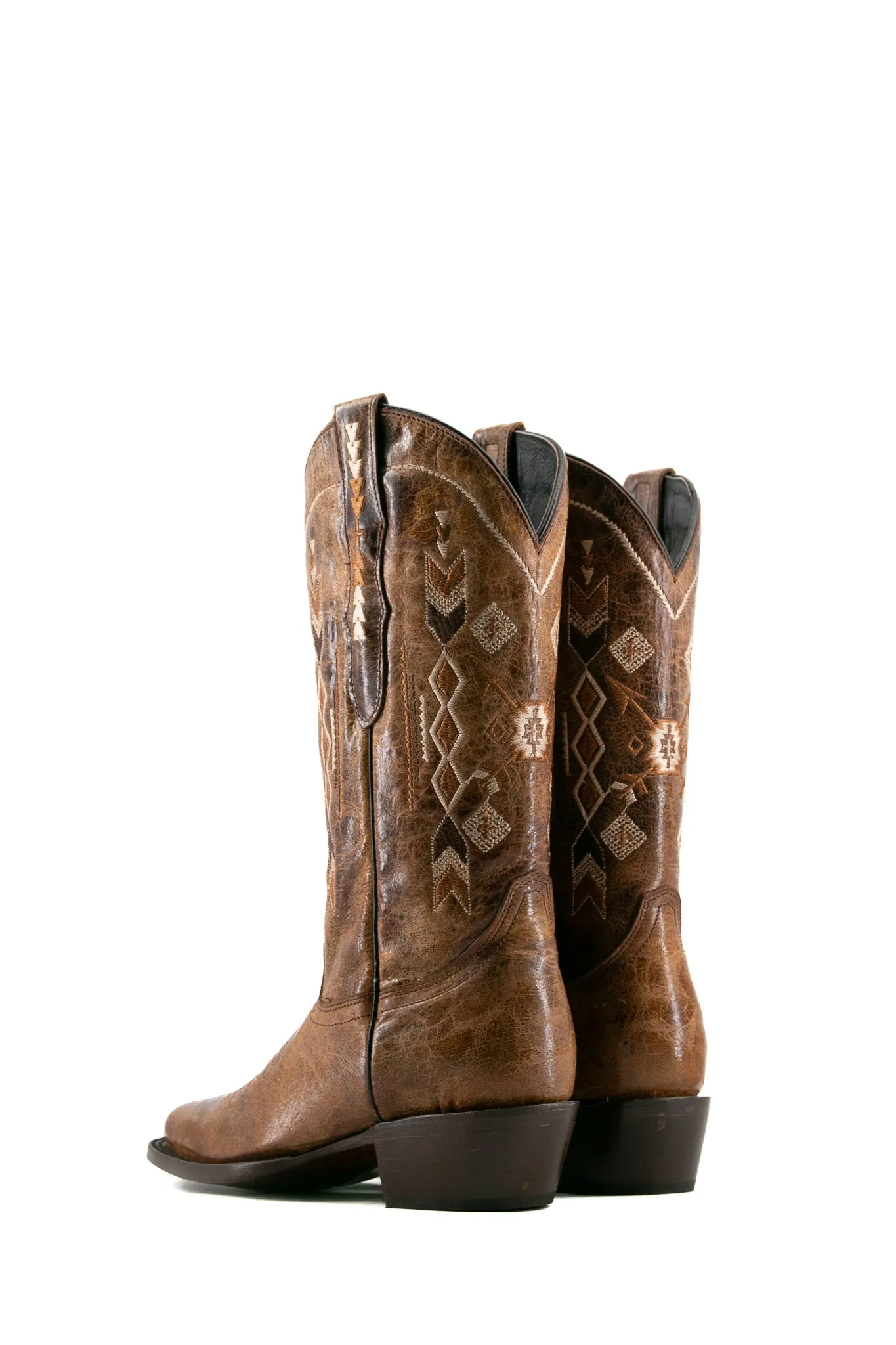 Aztec Frontier Toe Cowgirl Boot FINAL SALE