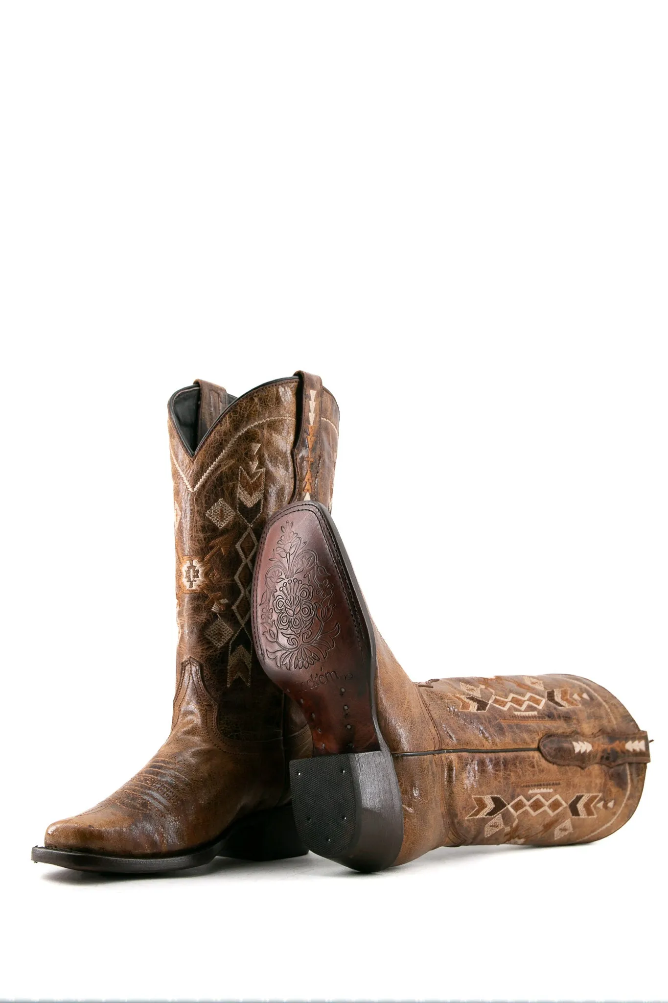 Aztec Frontier Toe Cowgirl Boot FINAL SALE