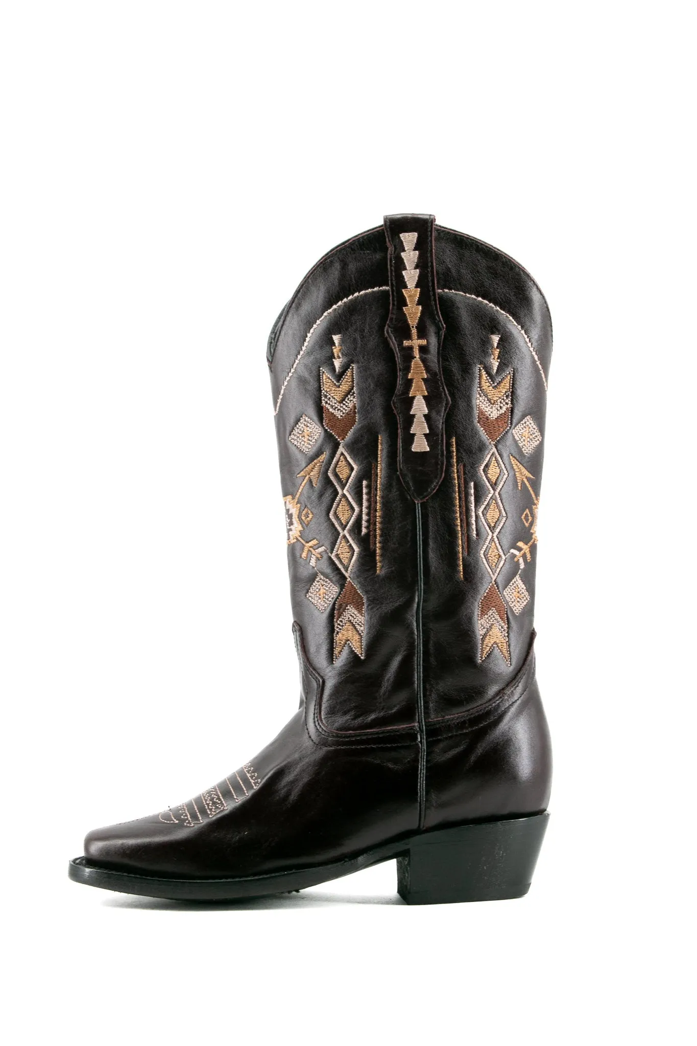 Aztec Frontier Toe Cowgirl Boot FINAL SALE