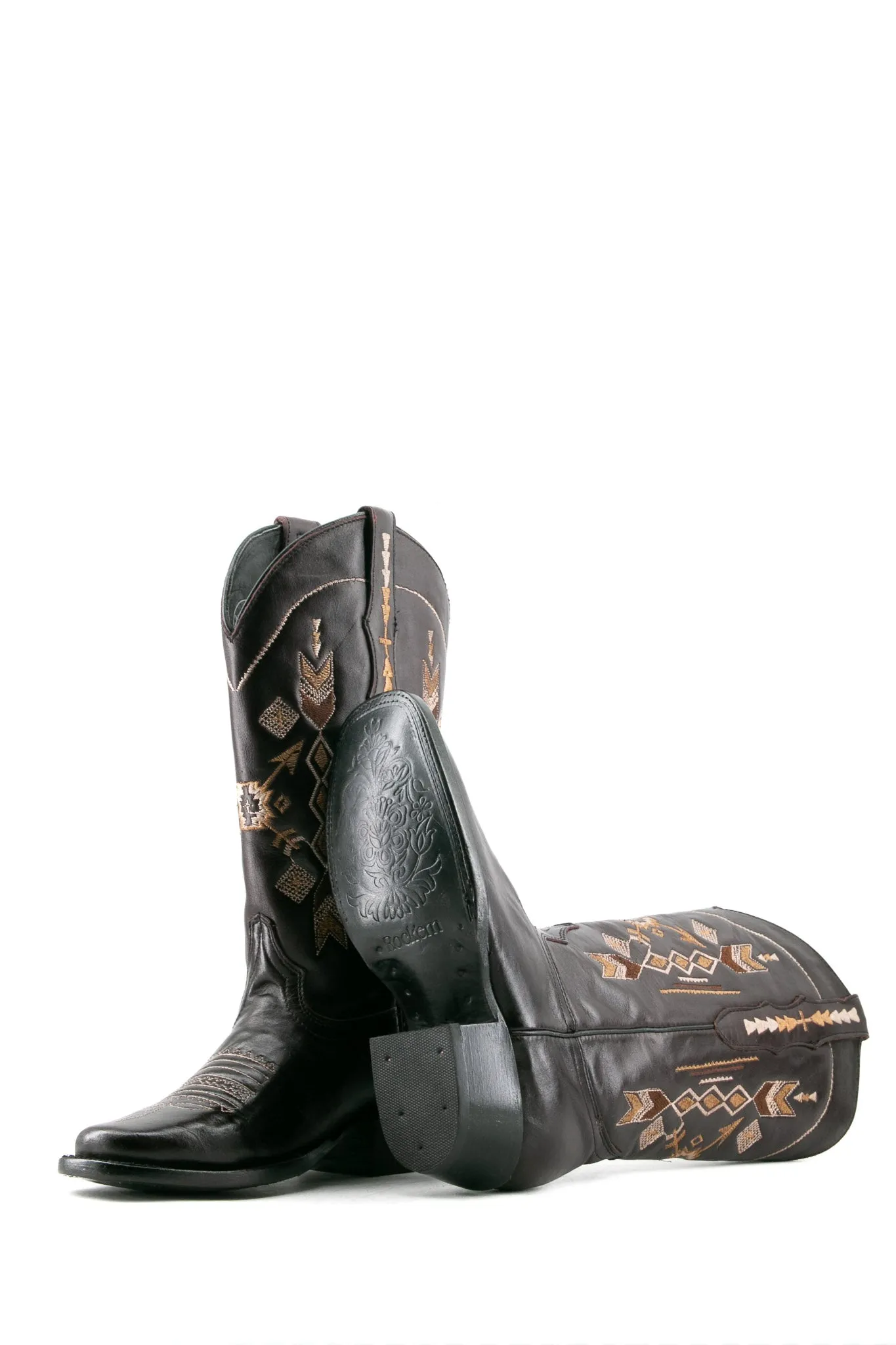 Aztec Frontier Toe Cowgirl Boot FINAL SALE