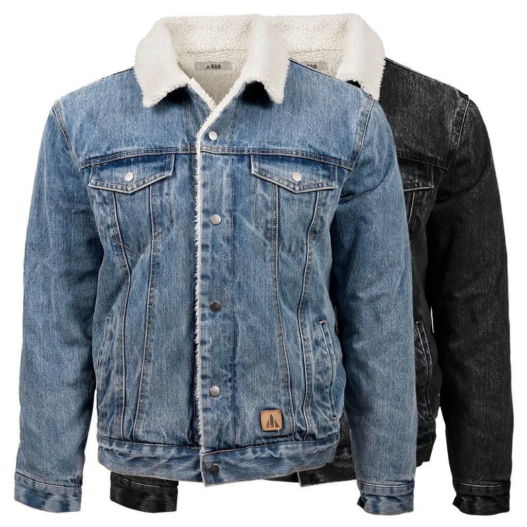 BAD DENIM SHERPA JACKET