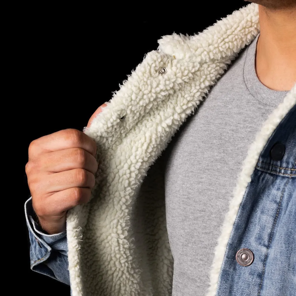 BAD DENIM SHERPA JACKET