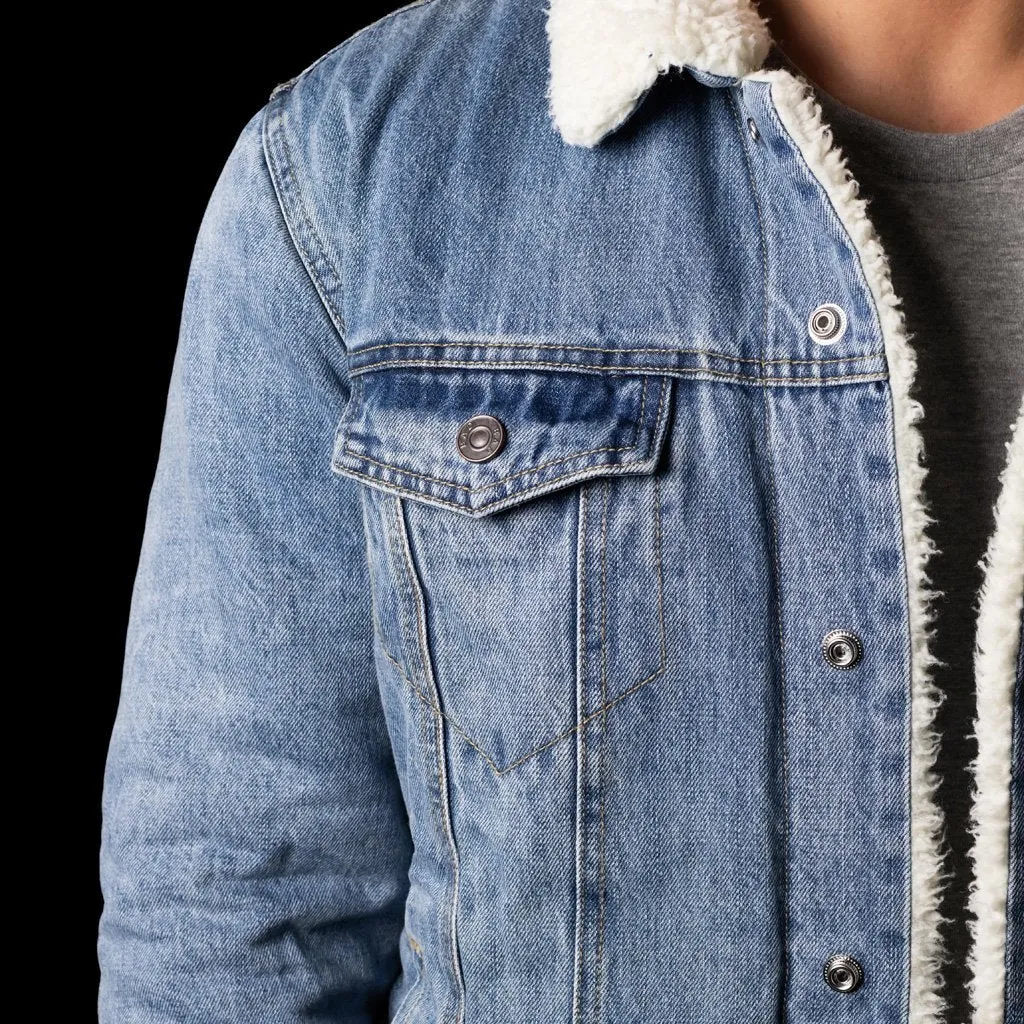 BAD DENIM SHERPA JACKET