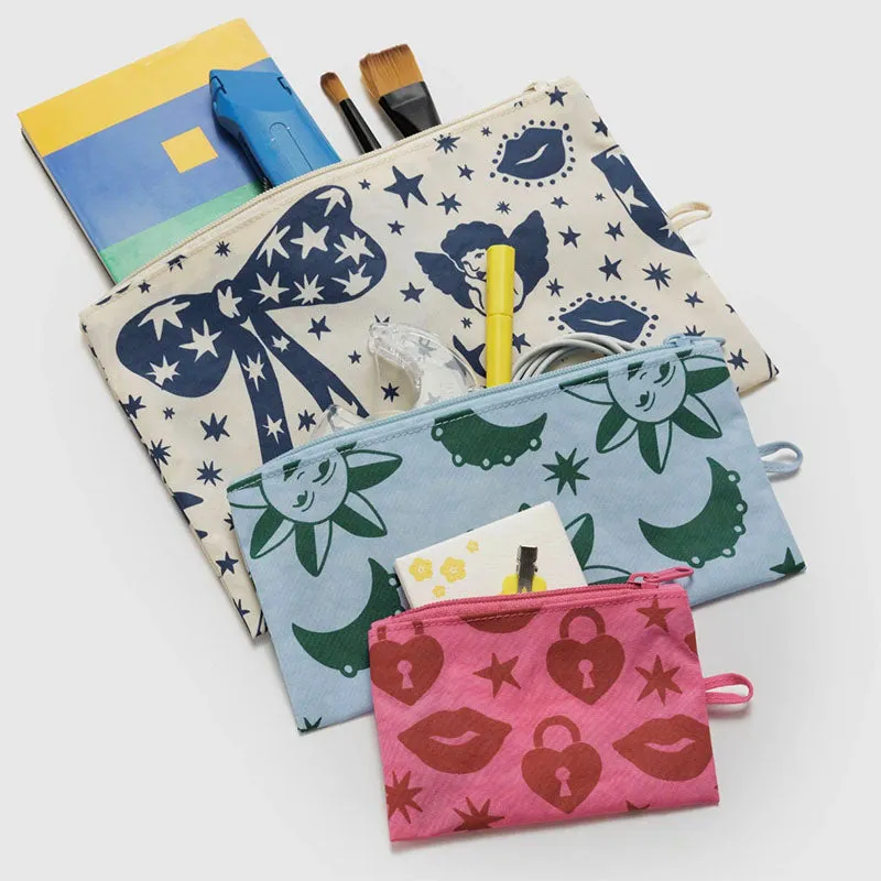 Baggu Flat Pouch Set