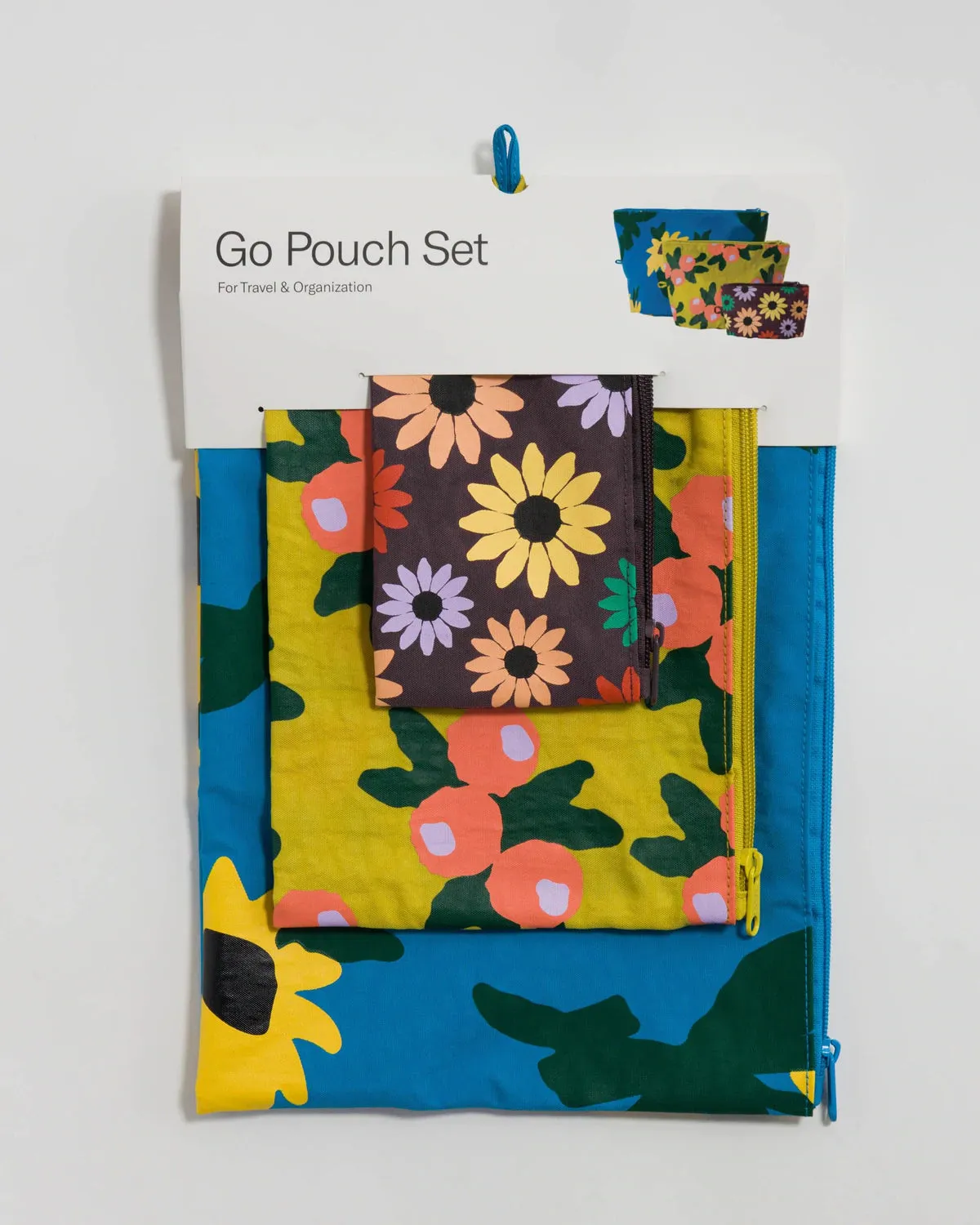 Baggu: Go Pouch Set - Wildflowers