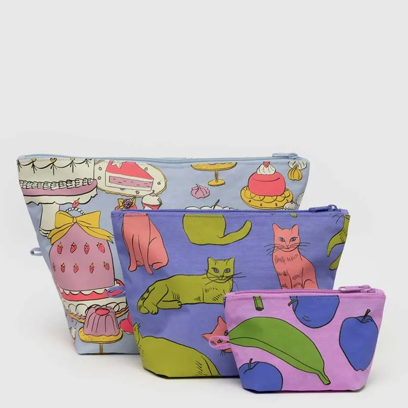 Baggu Go Pouch Set