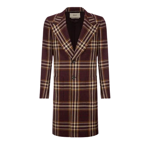 Bally Mens Smart Coat in Brown