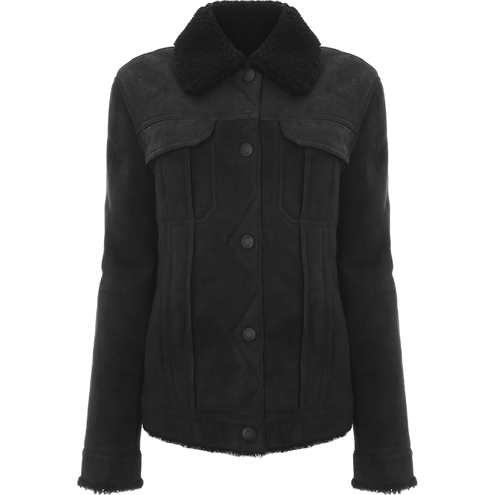 Bally Womens Coat in Black