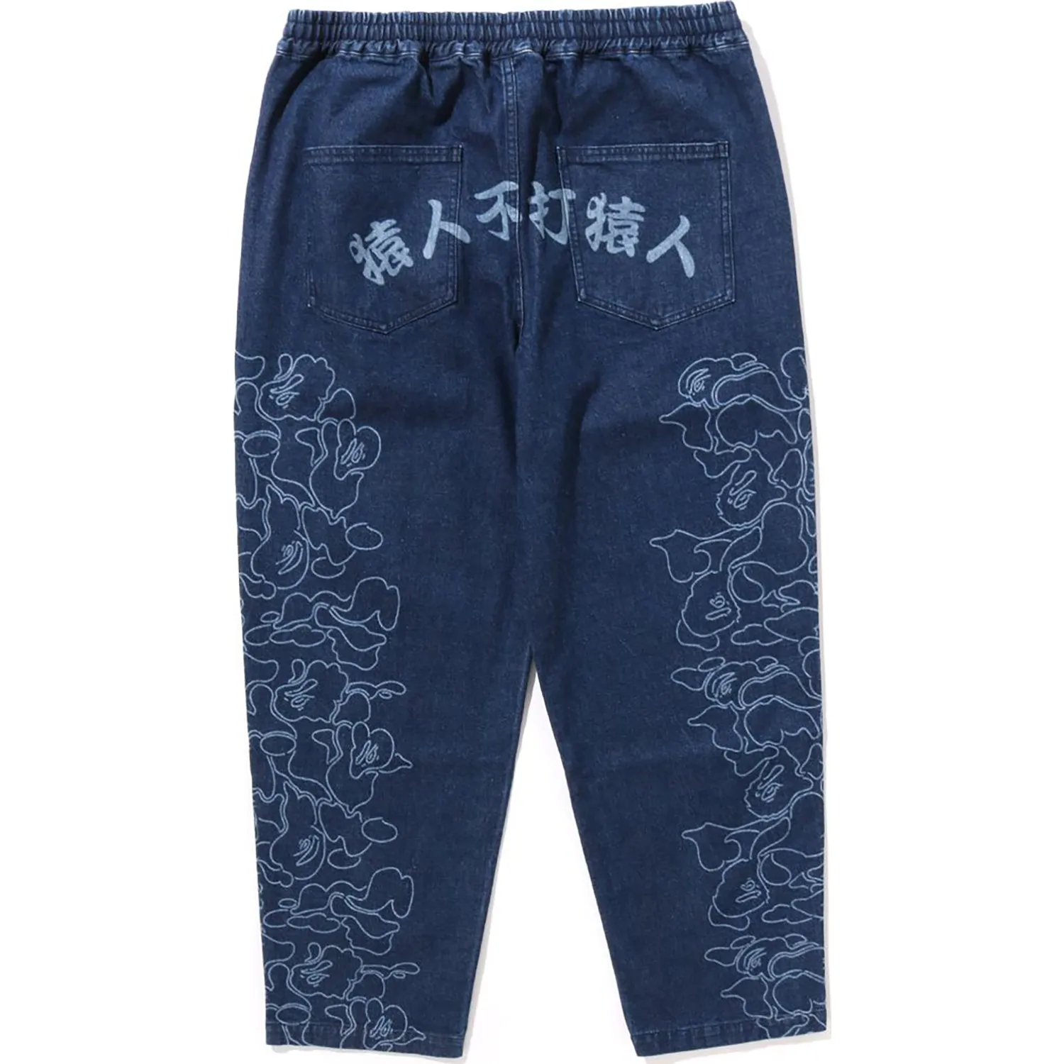 BAPE 30TH ANNIV. DENIM PANTS RELAXED FIT MENS