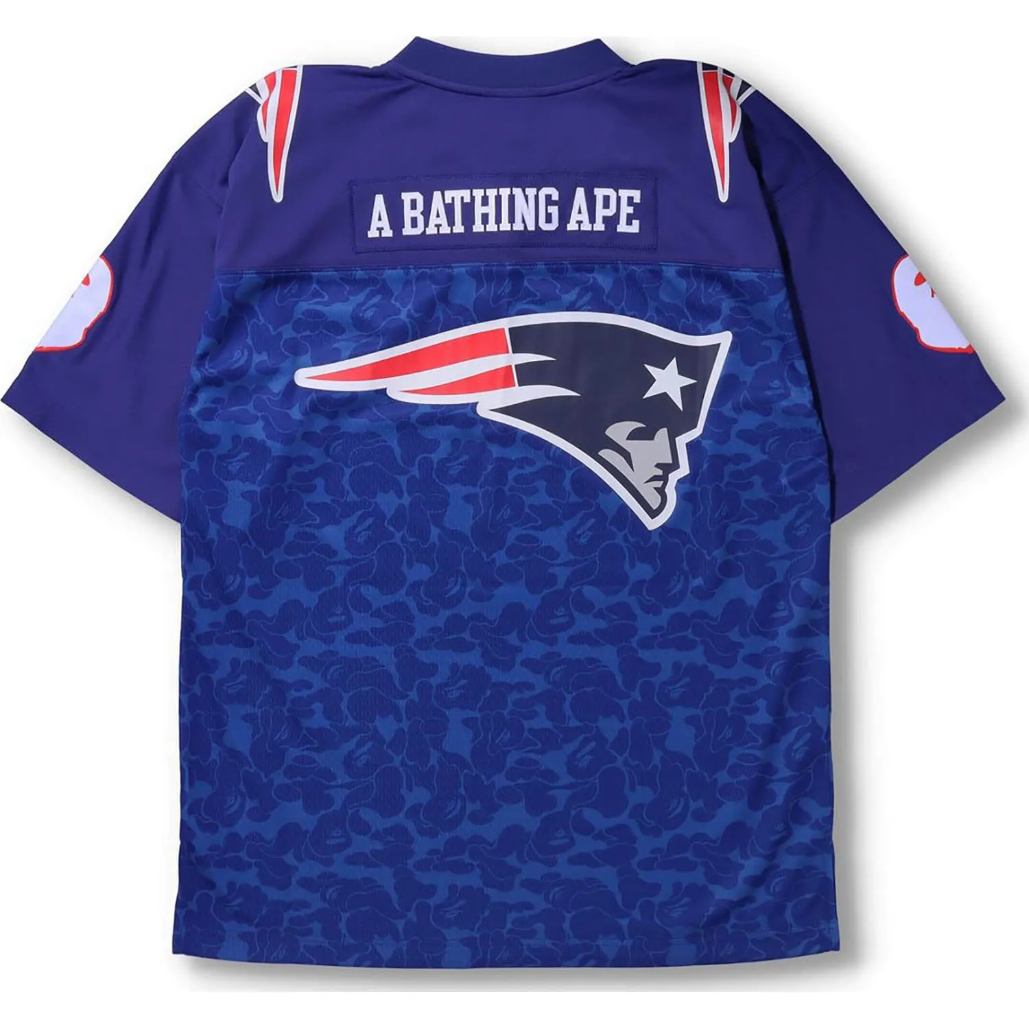 BAPE X MITCHELL & NESS NFL NEW ENGLAND PATRIOTS LEGACY JERSEY MENS