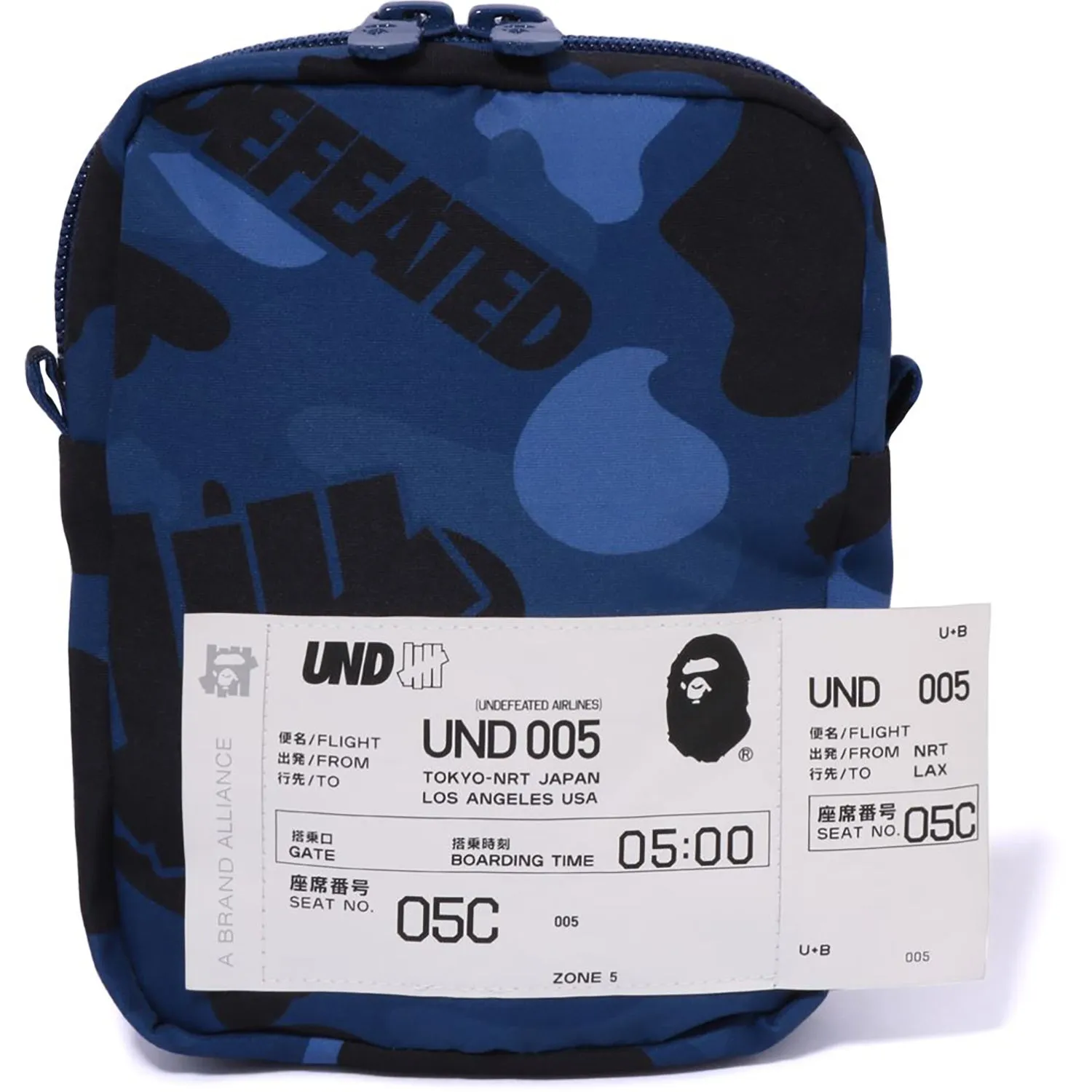 BAPE X UNDEFEATED MULTI POUCH POCKET PANTS MENS