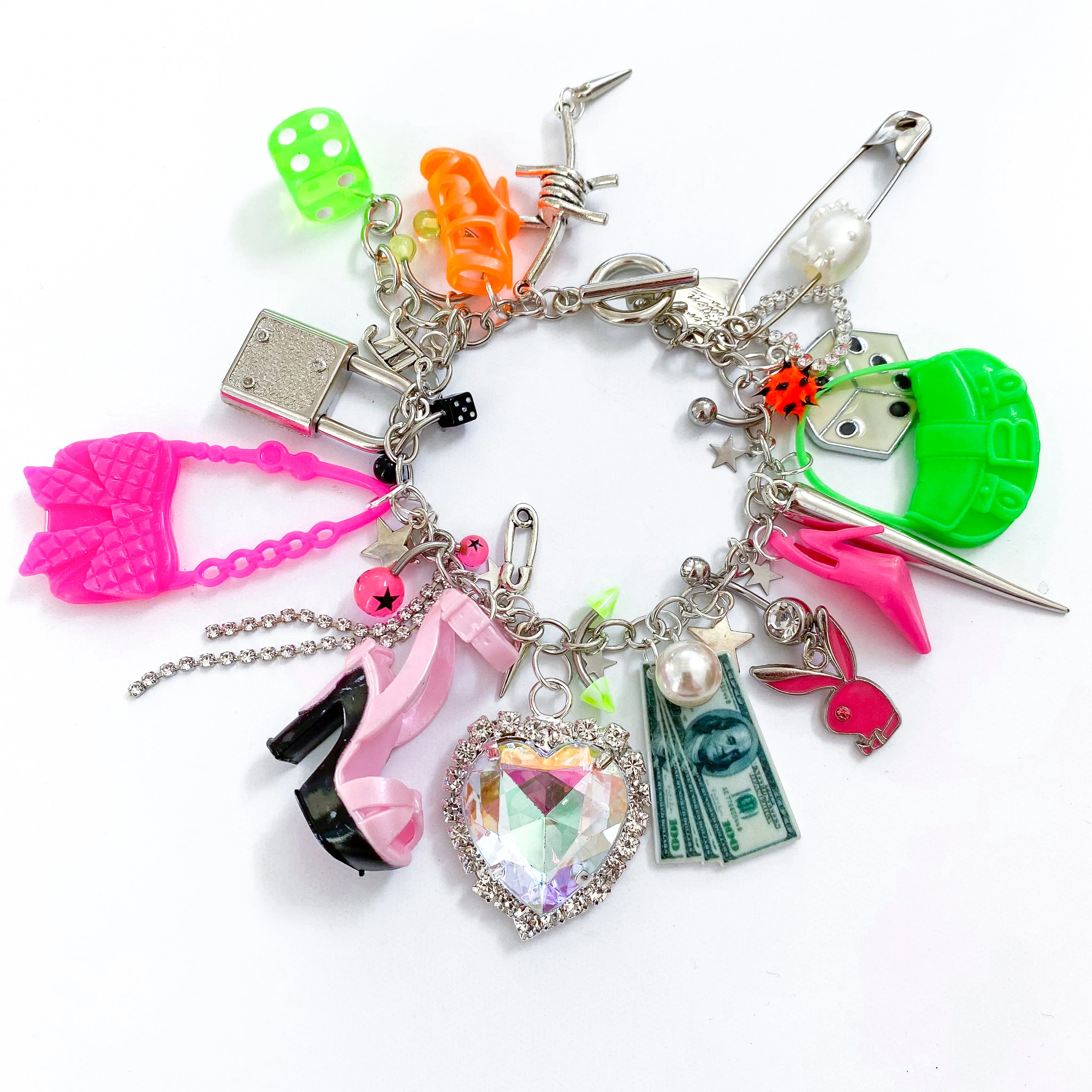 Barbie Bitch Charm Bracelet