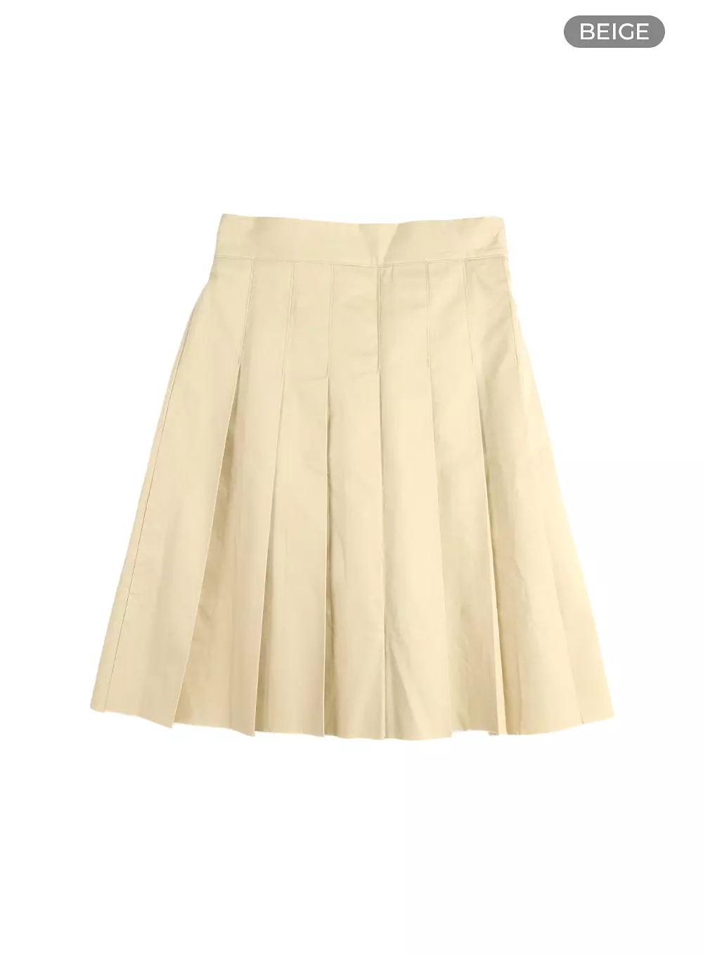 Basic Pleated Midi Skirt CM413