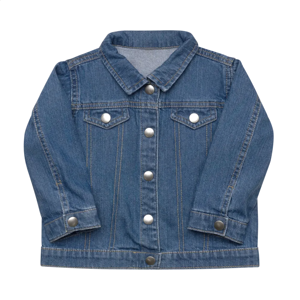 Black Girl Power Baby Organic Denim Jacket