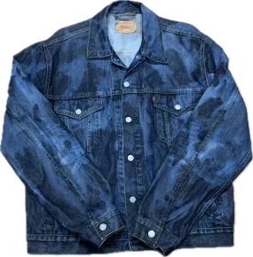 Bleached denim jacket Levi's XL