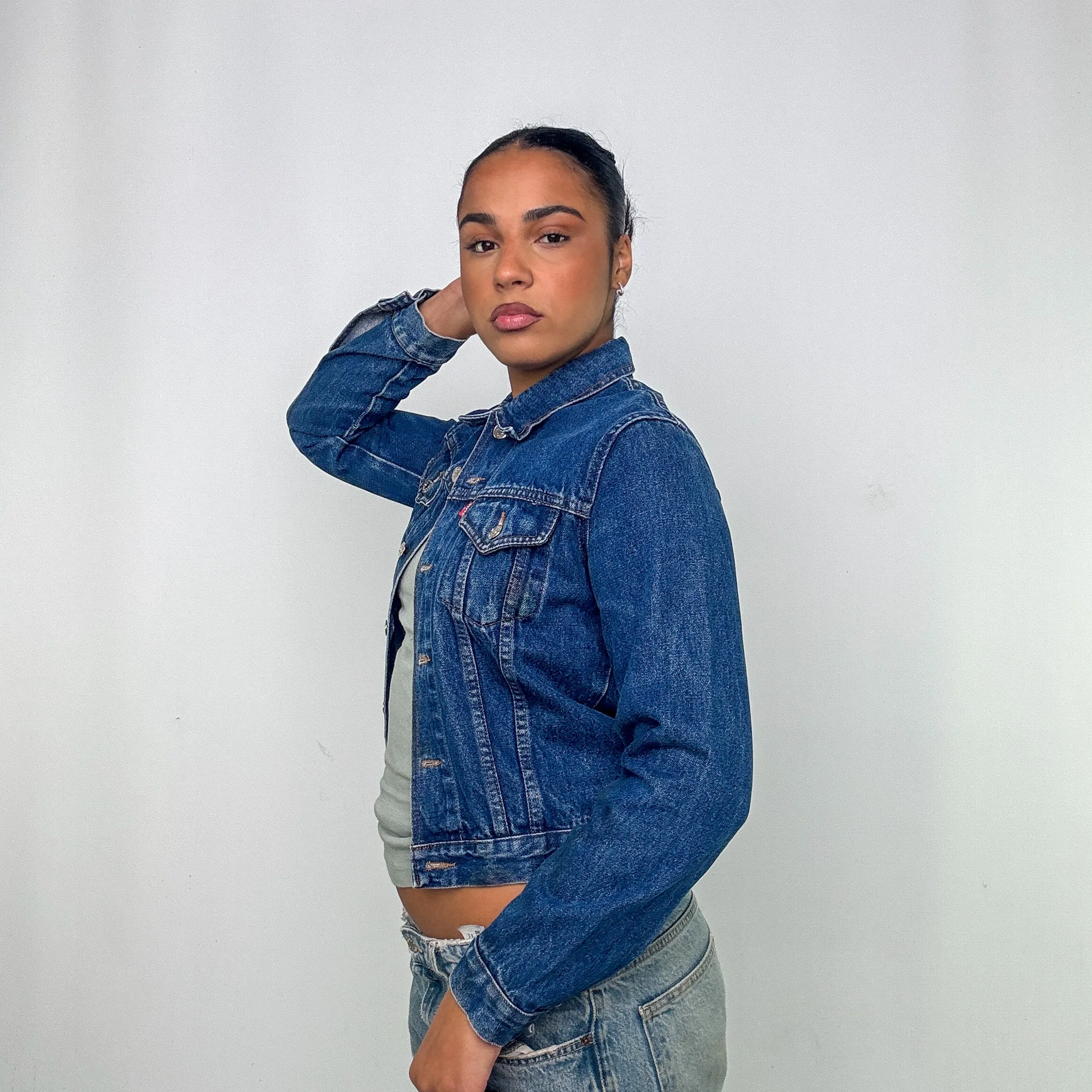 Blue 90s Levi's Denim Jacket (S)