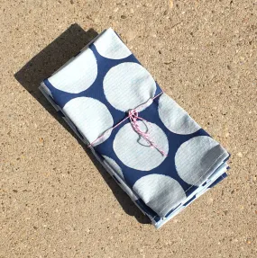 Blue Circle Napkin Set