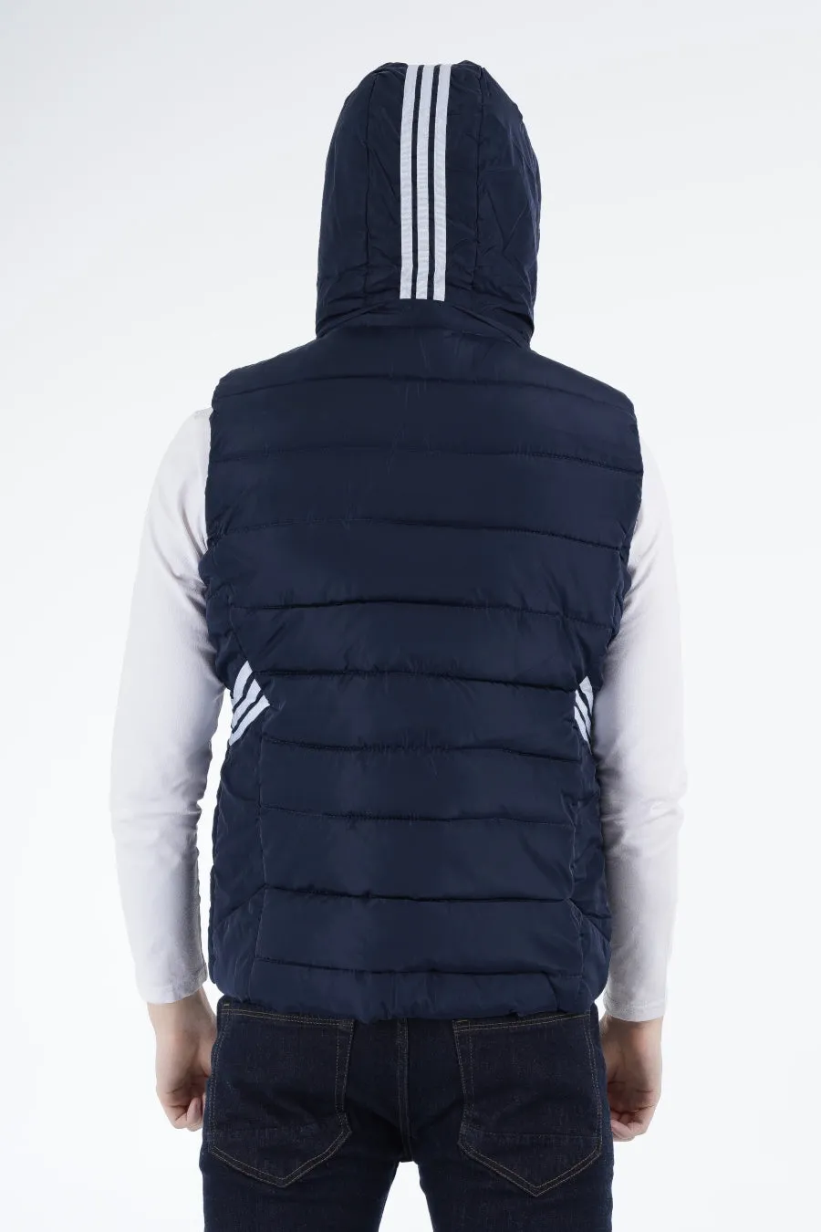 Blue Puffer Gilet