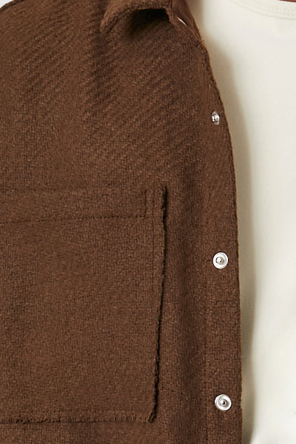 Boucle Drop-Sleeve Shirt