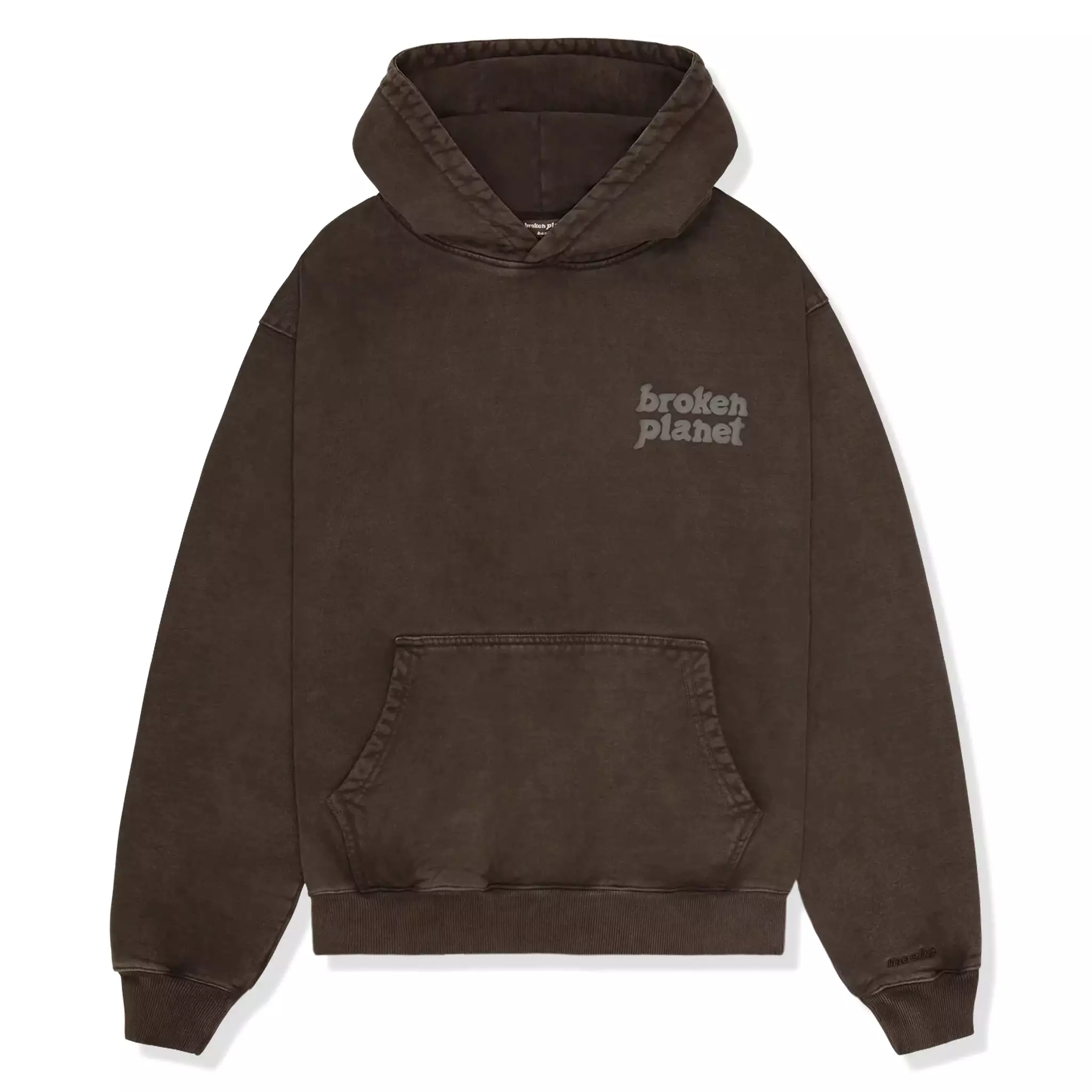 Broken Planet Basics Washed Mocha Hoodie