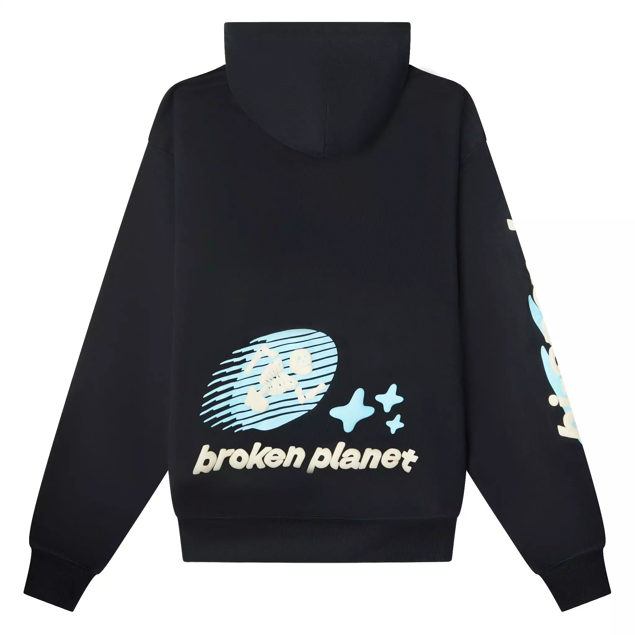 Broken Planet Cosmic Speed Hoodie Midnight Black