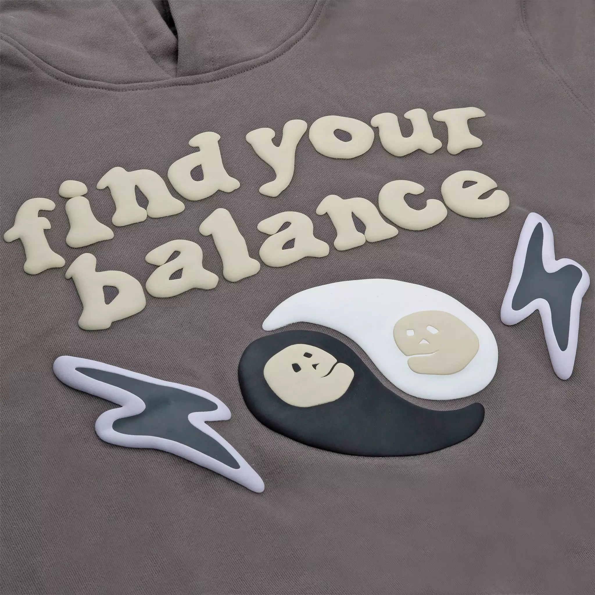 Broken Planet Find Your Balance Ash Grey Hoodie