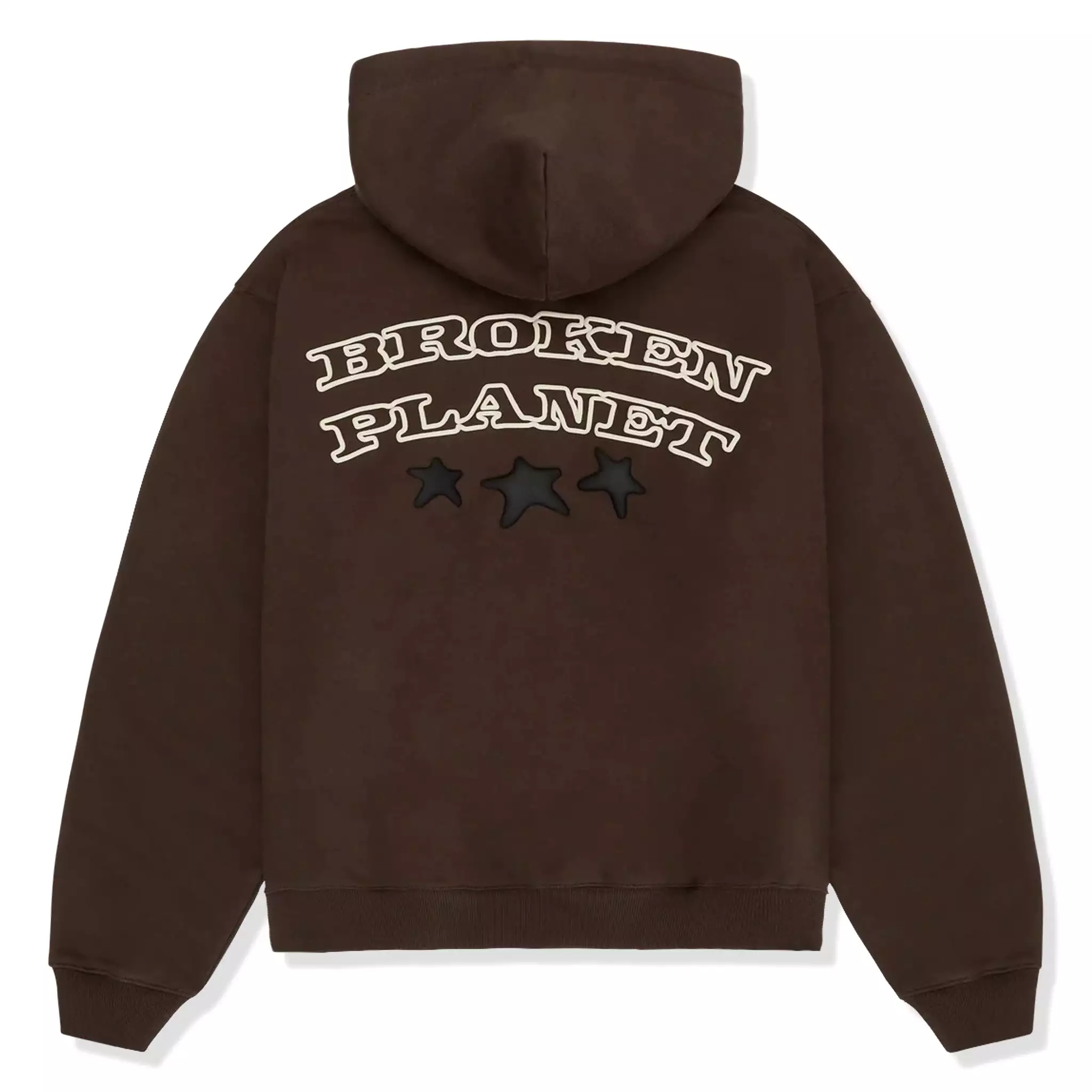 Broken Planet Out Of Service Mocha Brown Hoodie