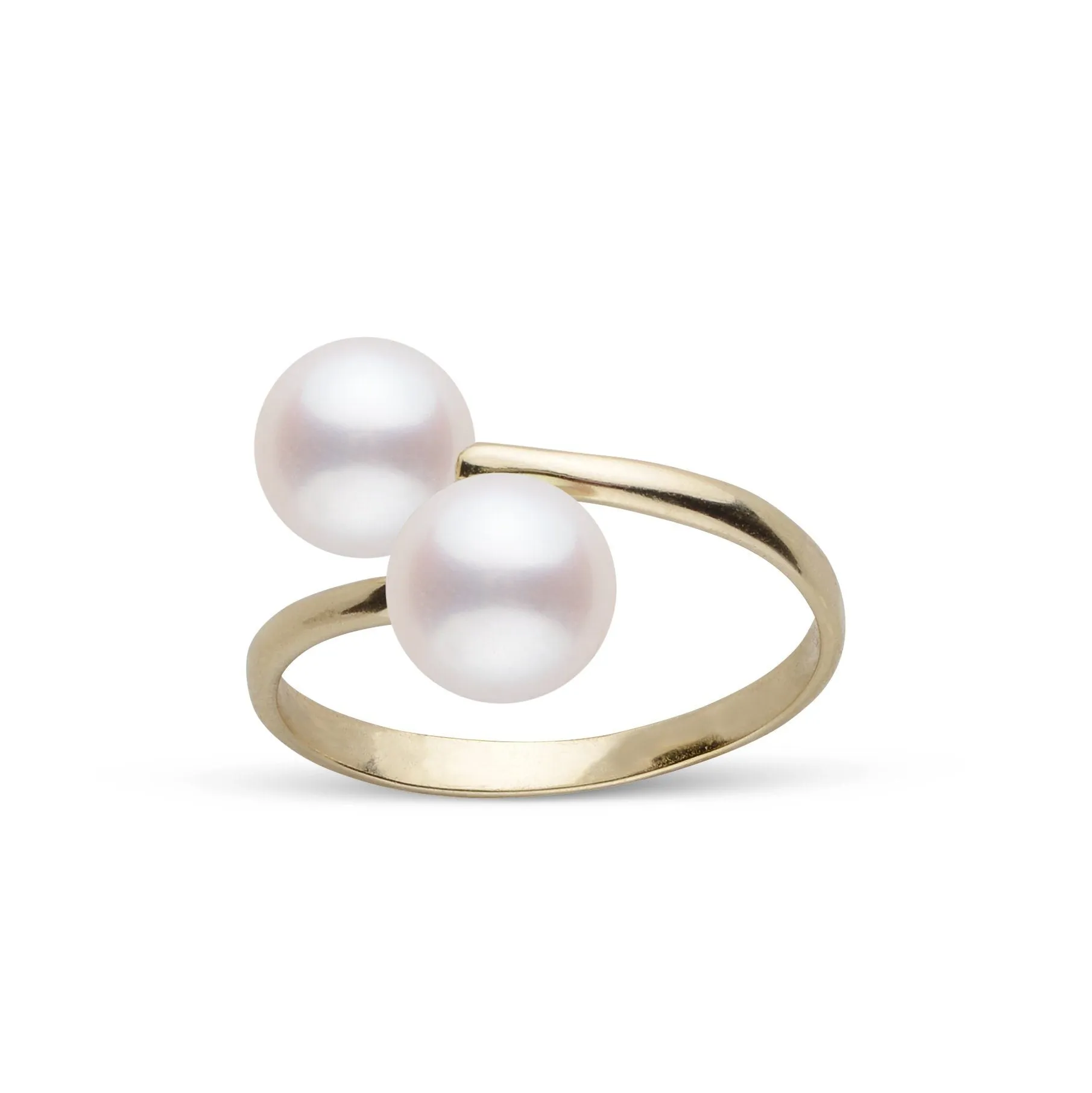 Bypass Collection 7.0-7.5 mm Akoya Pearl Ring