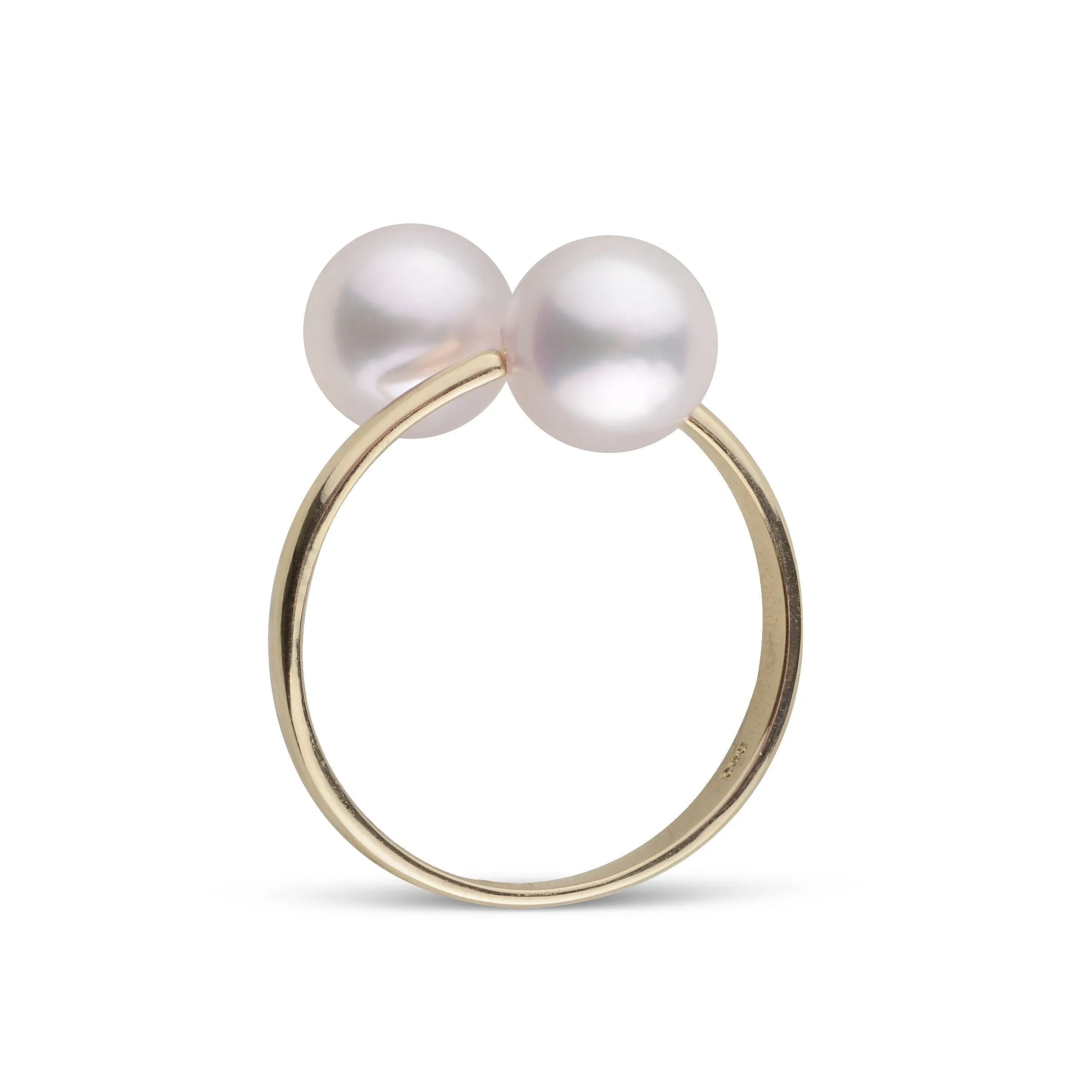 Bypass Collection 7.0-7.5 mm Akoya Pearl Ring