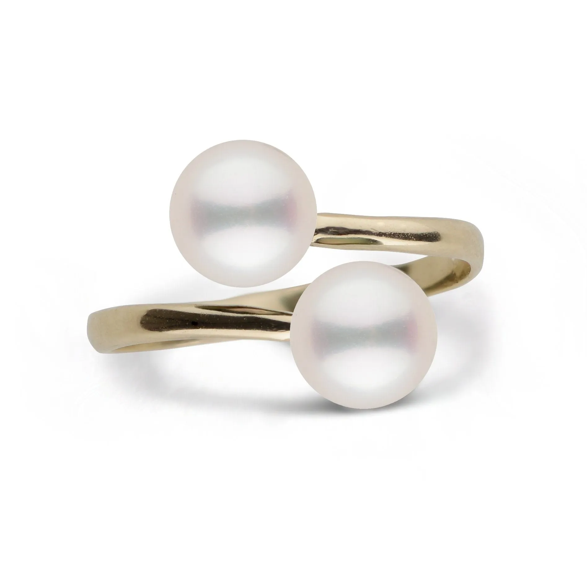 Bypass Collection 7.0-7.5 mm Akoya Pearl Ring