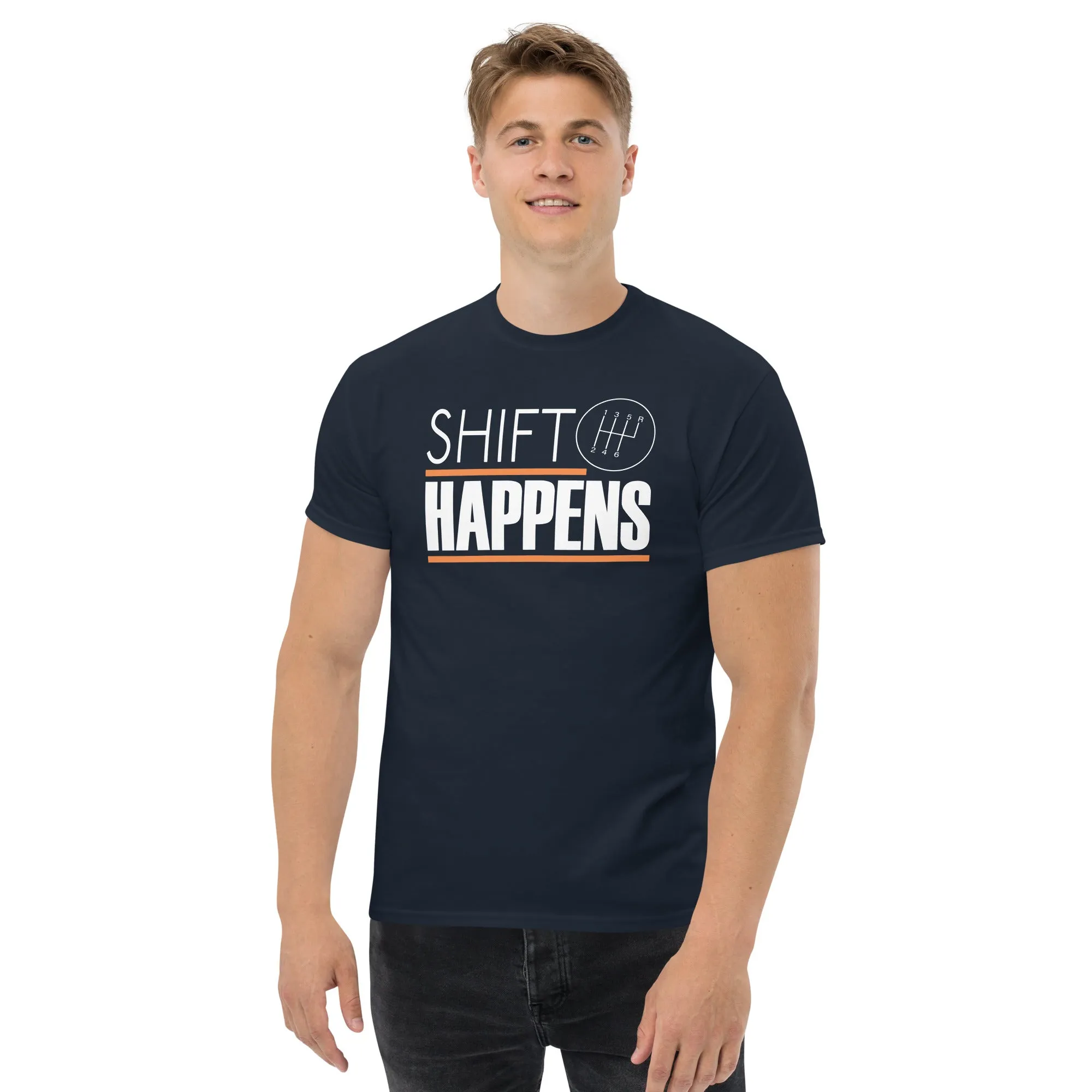 Car Enthusiast T-Shirt, Shift Happens Shirt, Manual Transmission Tee