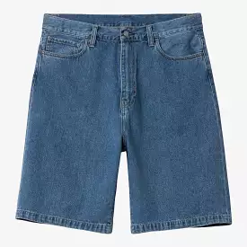 Carhartt WIP Landon Short blue heavy stone wash