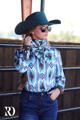 CASSIDY PERFORMANCE RODEO SHIRT (ADULT)