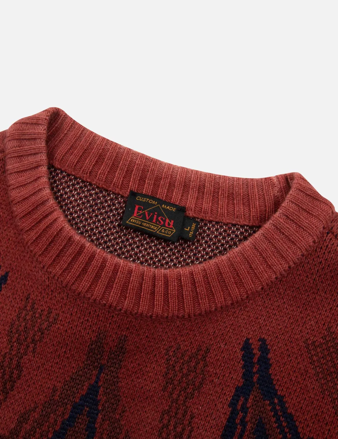 Chimayo Tapestry Jacquard Relax Fit Knit Sweater