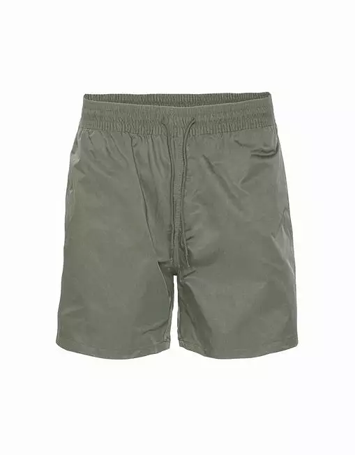 Colorful Swim Shorts Dusty Olive