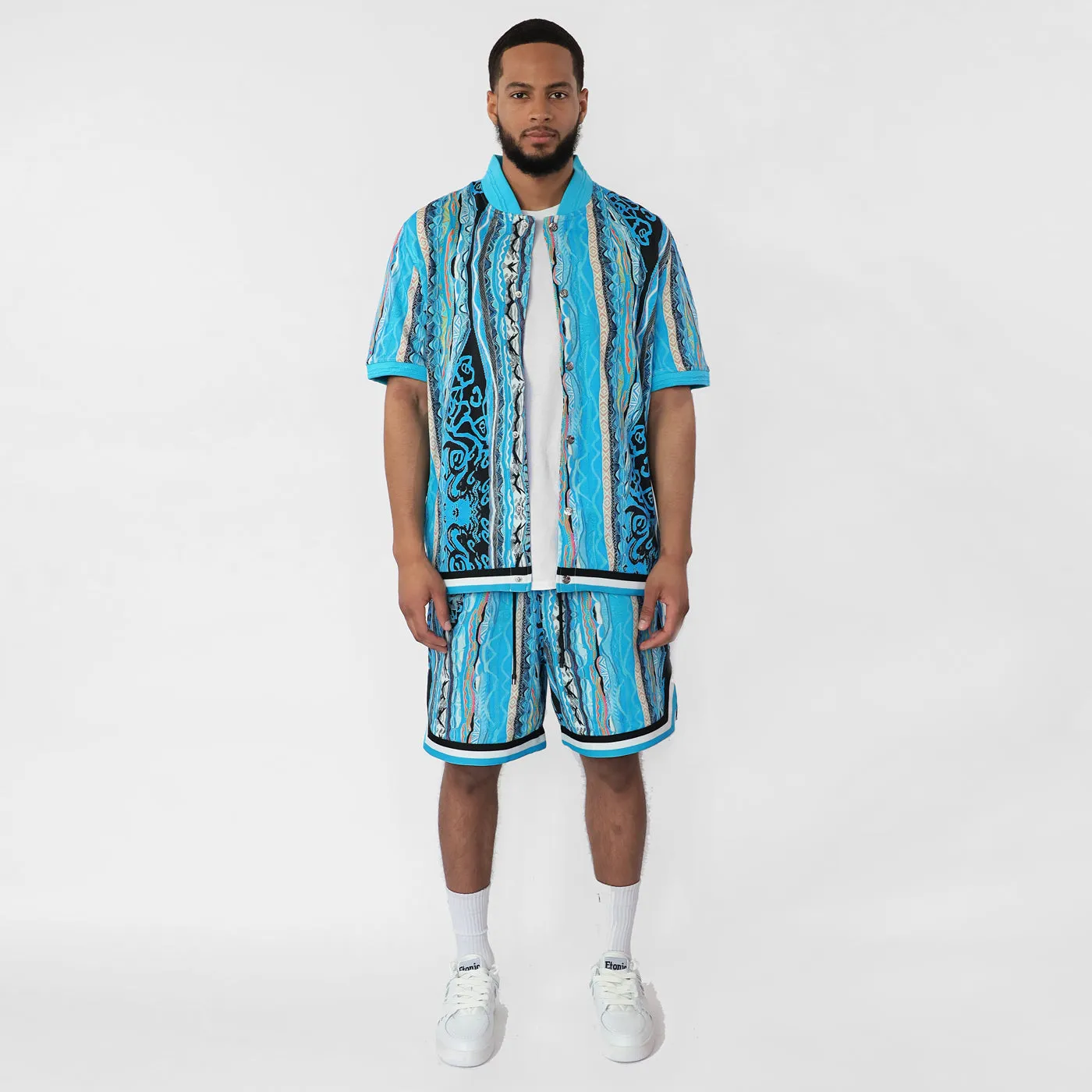 COOGI Bondi - Printed Cotton Jersey Short