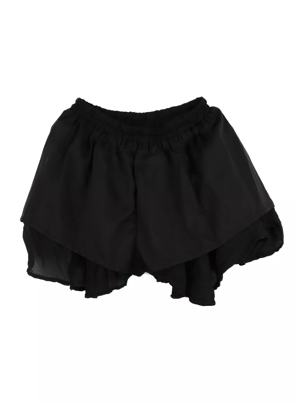 Cotton Frill Banded Mini Skirt OM426